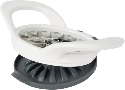 Vista 10 de PrepWorks by Progressive - Cortador y descorazonador fino de manzana de 16 rebanadas apto para lavavajillas con cubierta de seguridad adjunta