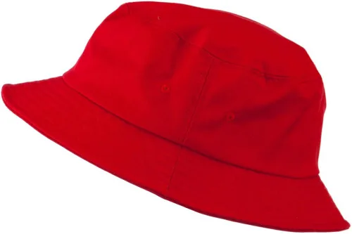 Vista 5 de e4Hats.com Gorro de sarga de mezcla de algodón de tamaño grande