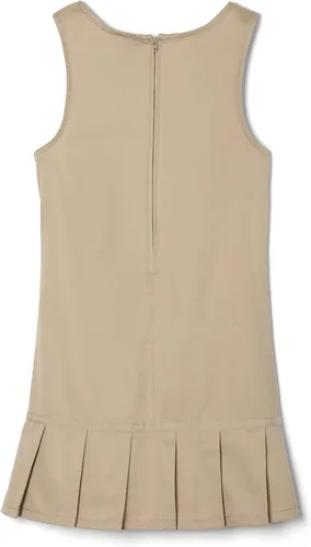 Vista 2 de French Toast Jersey plisado con lazo para niña