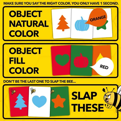 Vista 3 de QUOKKA Juegos de mesa familiares para niños de 8 a 12 años – Juego de fiesta para niños y adultos – Don't Bee Last – Edición global sin idiomas
