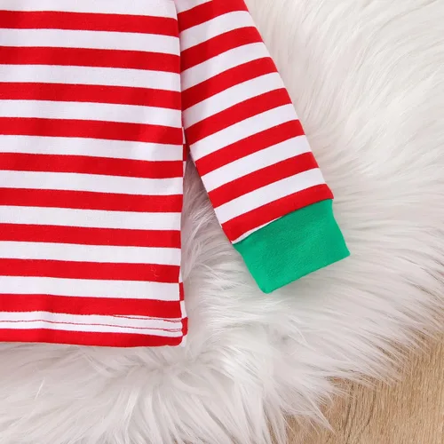 Vista 8 de VINUOKER Ropa de Navidad para bebé, conjuntos de ropa de Navidad para Año Nuevo, 3 piezas, conjuntos de ropa infantil