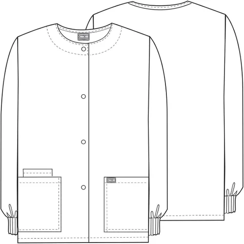 Vista 3 de Cherokee - Chaqueta de hospital cálida para mujer