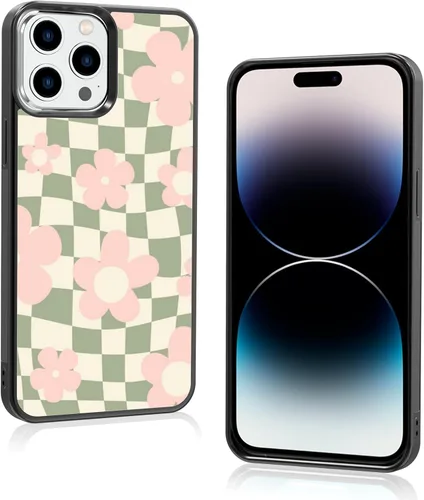 Vista 14 de Funda de teléfono con soporte a cuadros negros con diseño de patrón antideslizante, marco de gel de sílice suave para iPhone 7/8
