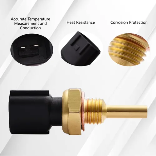 Vista 4 de Sensor de temperatura del refrigerante 158-0606 22630-0M200 22630-7Y000 TX78 compatible con Infiniti EX35 FX45 G20 25 37 I30 M56 Q50 60 70 QX80