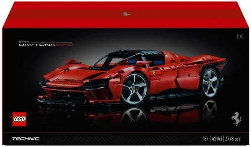 Vista 3 de LEGO Technic Ferrari Daytona SP3 42143 - Juego de construcción para adultos (3,778 piezas)