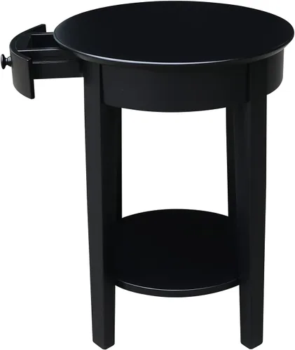 Vista 7 de International Concepts Phillips - Mesa decorativa con cajón