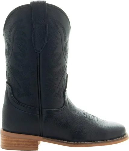 Vista 4 de Soto Boots Botas occidentales de punta cuadrada ancha para niños K3004