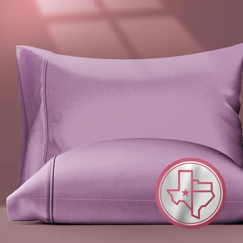 Vista 10 de TEXAS LINEN CO. Fundas de almohada 100% algodón egipcio tamaño Queen – Lujosas fundas de almohada de alta cantidad de hilos de la serie 800