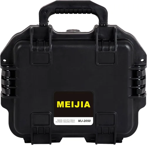 Vista 8 de MEIJIA Funda rígida y compacta impermeable de alta calidad para cámara con espuma de ajuste personalizable, protección completa con diseño ligero
