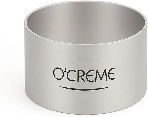 Vista 14 de O'Creme Anillo para Pastel de Acero Inoxidable Resistente Redondo Molde de Anillo para Pastel Mousse para Hornear, Decoración de Pasteles de Postre