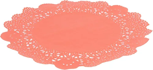 Vista 41 de Restaurantware Pastry Tek Blondas de Encaje de 4 x 4 Pulgadas 100 Vajilla Decorativa - Blondas de Mesa Desechables Redondas de Papel Negro