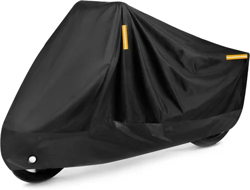 Vista 11 de Puroma Funda para Motocicleta de Servicio Pesado, Funda para Scooter Impermeable para Exteriores, Protección Universal de Calidad para Todas