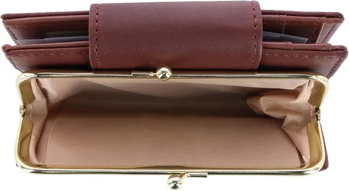 Vista 5 de Buxton Heiress Cardex - Cartera de caoba, talla única