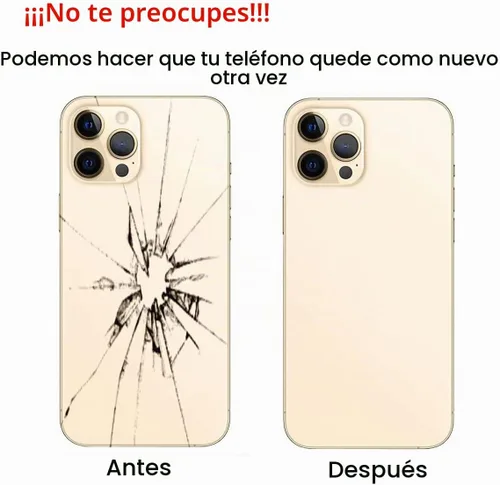 Vista 5 de Reemplazo de cristal trasero OEM para iPhone 12 Pro 6.1 pulgadas con kit de herramientas de reparación (dorado)