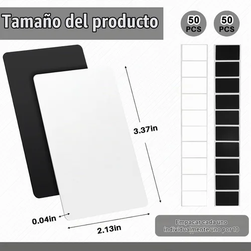 Vista 2 de Xuhal 100 tarjetas Nfc blancas y negras en blanco, 504 bytes, tarjetas de visita programables digitales compatibles con teléfonos móviles