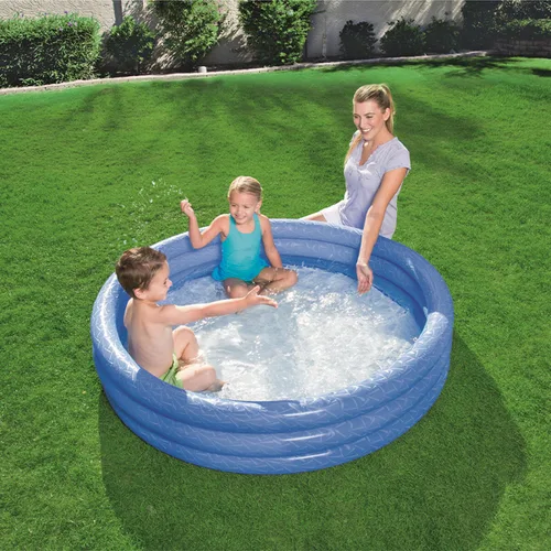 Vista 5 de Bestway Piscina Hinchable Infantil 3 Aros Eco Color Surtido 152x30 cm +2 Años Jardin 51026