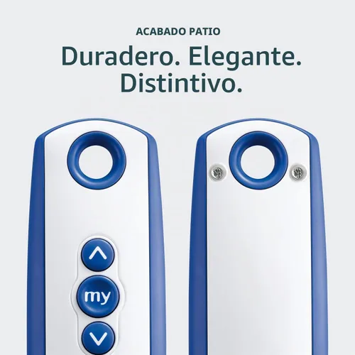 Vista 3 de somfy Telis 4 RTS Control remoto de patio – 5 canales – Control remoto de repuesto para persianas y persianas de exteriores – Mi función programable