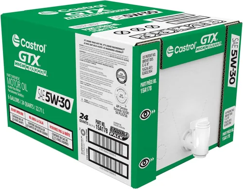 Vista 14 de Castrol GTX MAGNATEC 5W-30 Aceite de motor sintético completo, 5 cuartos de galón