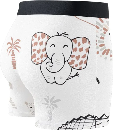 Vista 3 de CHIFIGNO Cornsilk Man Underwear, Bamboo Fiber Blend for Breathability and Comfort, S