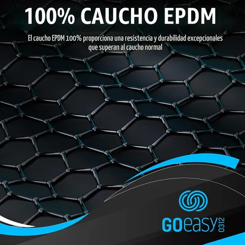 Vista 5 de GOEASY0312 Cuerdas elásticas de goma con ganchos – Estiramiento máximo de alta resistencia de 1.8 veces y más de 180 libras de carga, correas