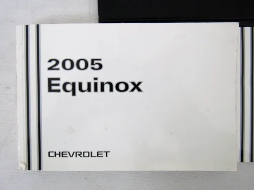 Vista 3 de 2005 Chevy Chevrolet Equinox Owners Manual