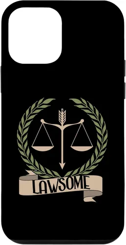 Vista 16 de Lawsome Scales Of Justice Lawyer Law Student Case for iPhone 16