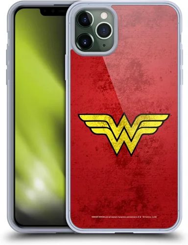 Vista 97 de Head Case Designs Funda de gel suave con licencia oficial de Wonder Woman DC Comics Classic Logos compatible con Apple iPhone 7 Plus/iPhone 8 Plus