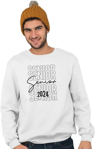 Vista 2 de Trendy Senior Sweatshirts, Hoodies & TShirts for College Campus Wear and High School 12th Graders - Graduation Shirt