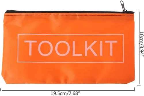 Vista 6 de Oxford Storage Hand Tool Bag Zipper Storage Bags Portable Pouch Fishing Organizer Pouch Bag For Case Tools Set