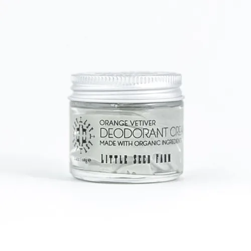 Vista 5 de Little Seed Farm Crema desodorante All Natural - Orange Vetiver, 2.4 oz
