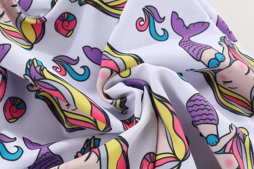 Vista 6 de AMMENGBEI Traje de baño para niña pequeña, traje de baño de una pieza, bikini para bebé