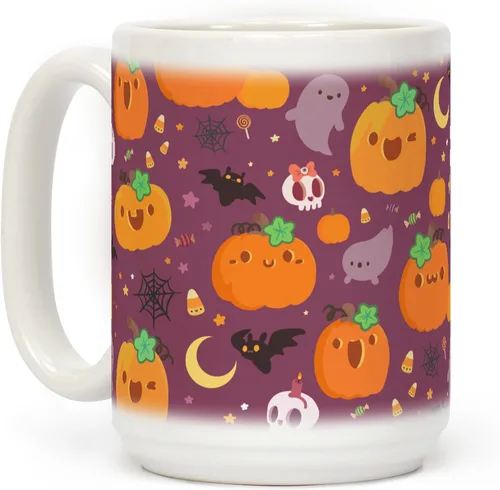 Vista 162 de LookHUMAN Tazas de Halloween Taza de café de Halloween - Tazas de café para decoración ideales para amantes y entusiastas de la decoración - Taza