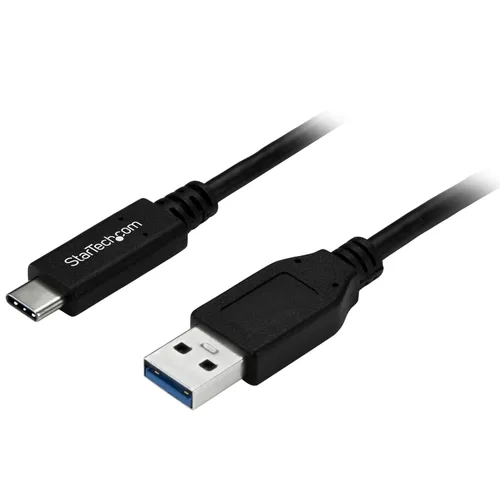 Vista 9 de StarTech Cable USB a USB C – 3 pies – Cable USB en ángulo recto – Cable USB A a USB C – Cable USB 2.0 – Cable USB tipo C (USB2AC1MR)