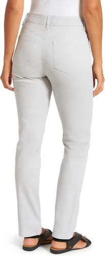 Vista 3 de Gloria Vanderbilt - Jeans clásicos Amanda, cónicos y de cintura alta para mujer
