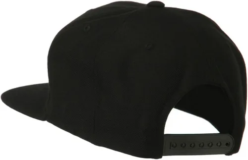 Vista 3 de e4Hats.com Gorra de lana bordada de león dorado