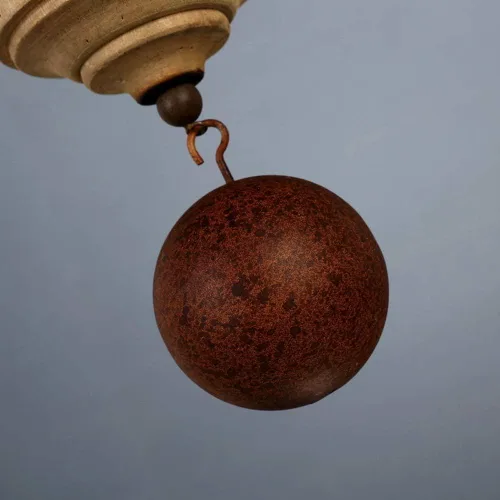 Vista 5 de Genérico Araña moderna, Simple 12 Lights Country Style Double Layer Hemp Rope Wooden Retro Chandelier Lighting Loft Cafe Bar V-intage Pendant Light