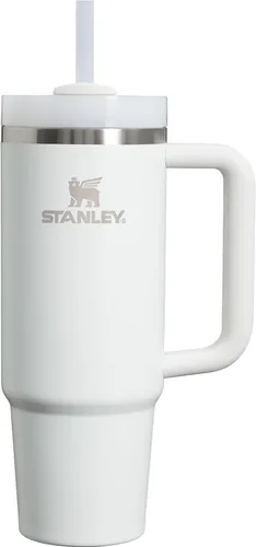 Vista 57 de STANLEY Quencher H2.0 Vaso Térmico con asa y pajilla, 64 onzas, tapa Flowstate de 3 posiciones, gran capacidad para viajes y deportes, vaso de acero