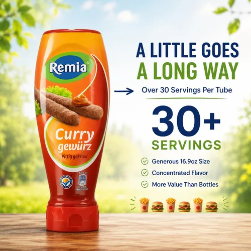 Vista 5 de Remia Curry Gewurtz en tubo/Remia Curry Ketchup