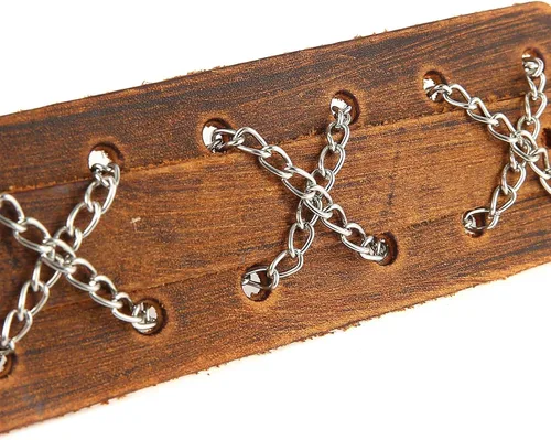 Vista 7 de HZMAN Pulseras de cuero marrón Pulsera de cuero para hombre Pulsera ajustable Pulsera de regalo de joyería