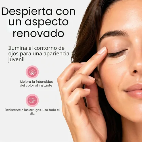Vista 3 de Sorme Cosmetics PRO Sombra de ojos, prebase de ojos todo en uno para un maquillaje de ojos suave y resistente a pliegues, impermeable y de larga