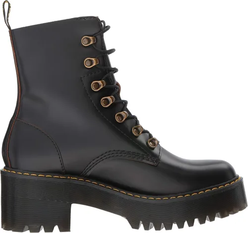 Vista 6 de dr martens para mujer Leona 7corbata maletero