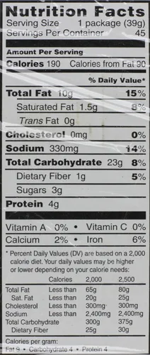 Vista 2 de Austin Galletas de queso con mantequilla de maní, 1.38oz (27 unidades)