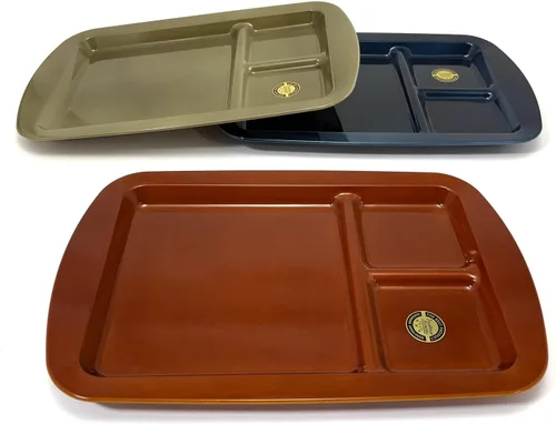 Vista 2 de Tradition Acoustic PLAWARE AMARILLO Lunch Plate, Navy Blue, 11.25