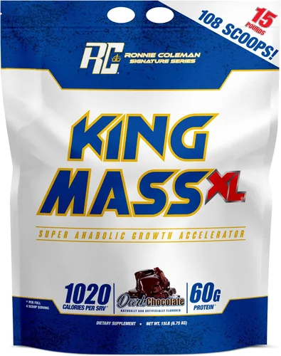 Vista 12 de Ronnie Coleman Signature Series King Mass XL Mass Gainer - Proteína en polvo, ganador muscular, 2.16 onzas de proteína, 6.35 oz de carbohidratos