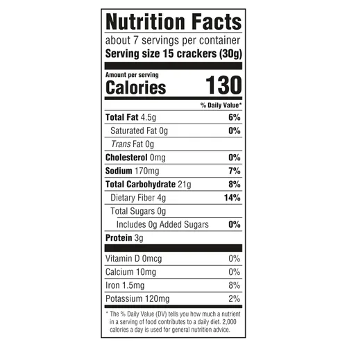 Vista 2 de Triscuit Galletas de Trigo Integral Finas y Crujientes Originales, Snacks Veganos, Galletas para Snacks al Por Mayor, Paquete de 6 Cajas de 7.1