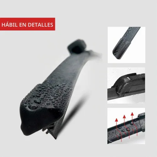 Vista 6 de KEMIMOTO Kit de Limpiaparabrisas UTV Manual Operado a Mano para Parabrisas de Revestimiento Duro o de Vidrio Compatible con Maverick X3 Commander
