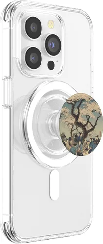 Vista 3 de Budo Blossoms Sumo Renaissance Cherry Petals Grace Bouts PopSockets MagSafe PopGrip for iPhone