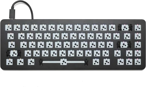 Vista 2 de DROP Teclado mecánico ALT Teclado para juegos de 65% (67 teclas), interruptores de intercambio en caliente, macros programables, retroiluminación