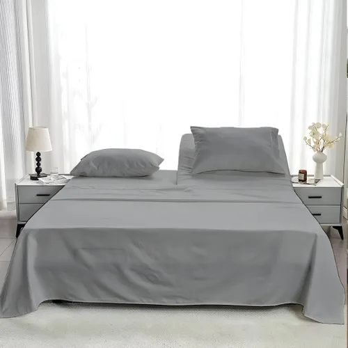 Vista 70 de Juego de sábanas divididas tamaño King para camas ajustables con bolsillo profundo, juegos de sábanas bajeras individuales XL para cama ajustable