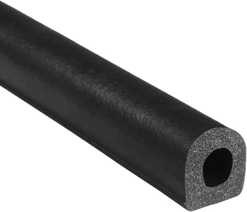 Vista 18 de Trim-Lok Sello de goma en forma de D – 0.437 pulgadas de alto, 0.375 pulgadas de ancho, 25 pies de largo – Sello de espuma EPDM con adhesivo
